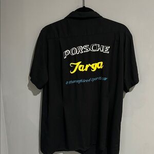 Vintage Porche Black Men's Shirt